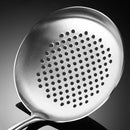 Axyaa Stainless Steel Wood Handle Kitchen Utensils Set