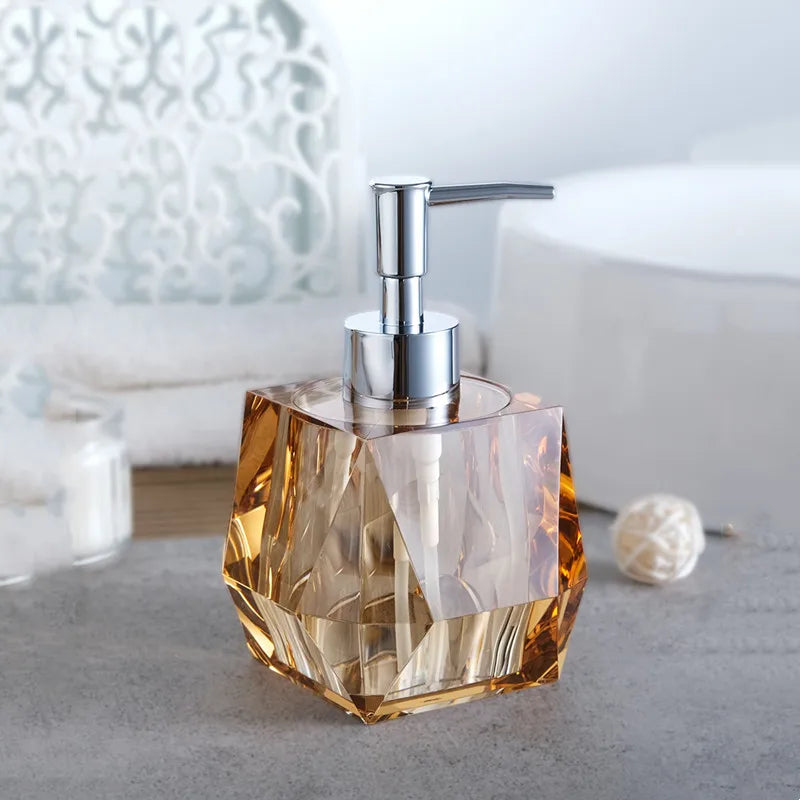 Axya Geometric Blocks Soap Dispenser - Bathroom Accessories