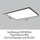 Axyaa LED Ceiling Light Remote Dimming Modern Home Decoration Fixture