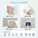 Axyaa 3D Decorative Wall Panels - Self-adhesive Green Tile Stickers for Kitchen, Bathroom