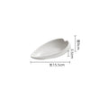 Axyaa Heart Shaped Fish Plate Set - Restaurant Tableware