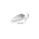 Axyaa Heart Shaped Fish Plate Set - Restaurant Tableware