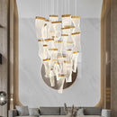 Axyaa Nordic Stair Chandelier, Living Room Pendant Lights, Indoor Dining Ceiling Light