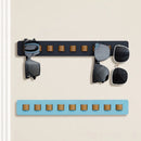 Axyaa Wooden Wall Mount Eyeglass Storage Rack for Sunglasses & Glasses Display