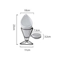 Axyaa French Fries Rack Set with Sauce Dish, Snack Display Stand, Molecular Cuisine Tableware