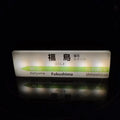 Axyaa Subway Line LED Fridge Magnets: Tokyo Osaka Light-up Display Board
