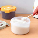 Axyaa Plastic Food Storage Box Handle Sealed Coffee Sugar Container