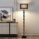 Axyaa Stainless Steel LED Floor Lamp for Living Room, Bedroom & Bedside