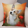 Corgi Pembroke Dog Pattern Pillowcase by Axyaa - Decorative Print for Home Shopping