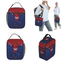 Axyaa Spider-Man Insulated Lunch Bag for Men & Women - Portable Thermal Lunch Box for Picnic