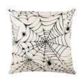 Axyaa Black Crow Pillow Case 45x45 Decorative Cushion Cover - Horror Atmosphere