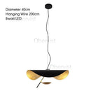 Axyaa Lotus Leaf Art LED Pendant Chandelier for Living Room & Bedroom