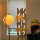 Axyaa Nordic Ball Floor Lamp - Art Deco Standing Light for Living Room & Bedroom