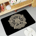 Axyaa Viking Pattern Symbol Floor Mat for Home Decoration
