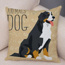 Axyaa Cartoon Dog Pet Animal Pillowcase