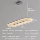Luxury Crystal Pendant Chandeliers with LED Lights by Axyaa