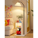 Axyaa Cute Apple Floor Lamp with Side Table, LED Light, Modern Decor for Small Living Room