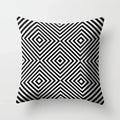 Axyaa Geometric Cushion Cover Square Pillowcase Home Car Decor 45*45cm