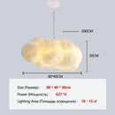 Axyaa Nordic Cloud Chandelier Pendant Light for Dining Room, Kitchen Island & Home Lighting