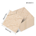 30x30cm Sxp Self-Adhesive Tile Stickers by Axyaa: Marble Pattern, Aluminum Foil, Easy Peel & Stick