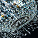 Axyaa French Villa Crystal Chandelier - Elegant Indoor Staircase Suspension Light