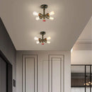 Axyaa Industrial Pipe Ceiling Light with 4 Lights