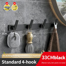 Axyaa Over-the-Door Hooks Storage Shelf - Bathroom Kitchen Wall Hanger Organizer