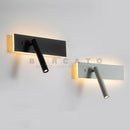 Axyaa Rotating LED Wall Light Switch Bedroom Hotel Sconce