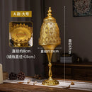 Axyaa Retro Hollow Carved Table Lamp for Romantic Home Decor