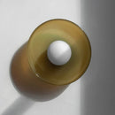 Axyaa Italy Glass Wall Lamp White/Green/Orange for Living Room Bedroom Corridor