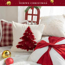 Axyaa Christmas Bell Pillow Cover - Holiday Tree Decoration & Gift