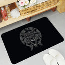 Axyaa Viking Pattern Symbol Floor Mat for Home Decoration