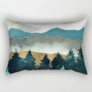 Axyaa Short Plush Rectangular Pillow Cover for Sofa, Car, Living Room - 30x50cm 40x60cm