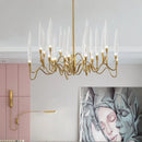 Axyaa Crystal Bubble LED Chandelier for Home, Bar, and Restaurant