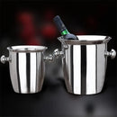 Axya Gold Stainless Steel Ice Bucket Wine Cooler Chiller Barware Champagne Beer Bucket