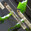 Axyaa Modern Crystal LED Chandelier for Staircase & Living Room