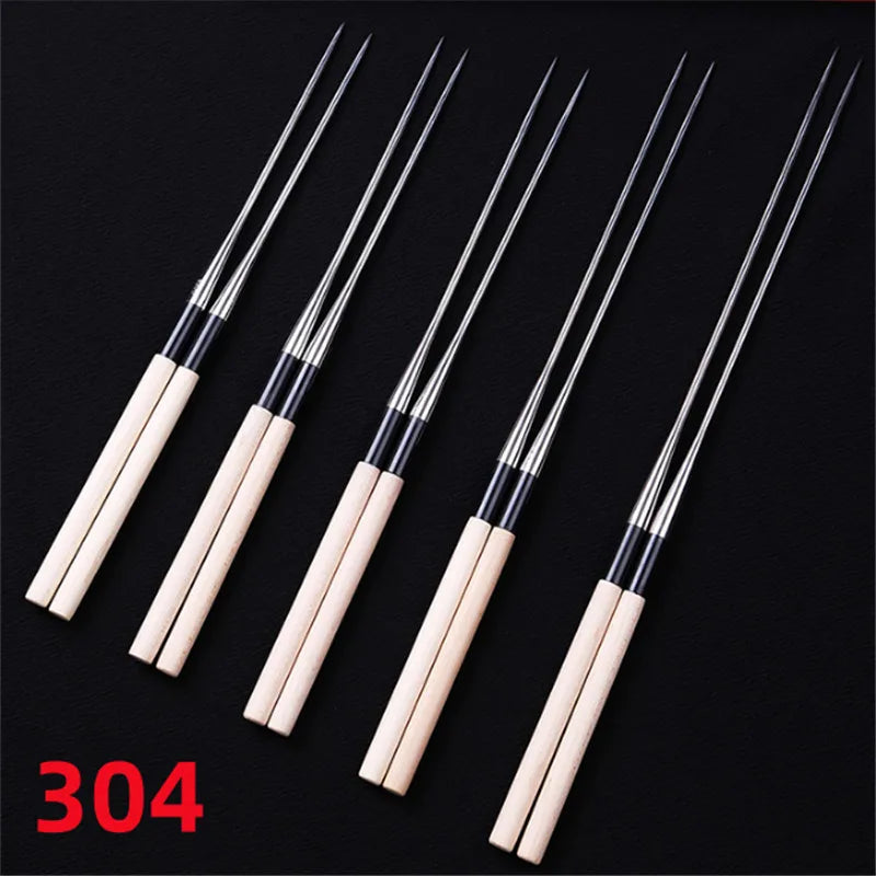 Axya Pointed Chopsticks Set for Sushi, Sashimi, Korean BBQ & More