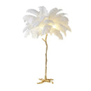 Axyaa Resin Feather Floor Lamp - Luxury Nordic Living Room Decor