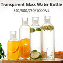 Axyaa Glass Water Bottle: Portable Multi-function Milk Cup for Travel and Sports