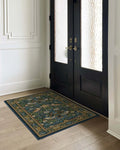 Axyaa French Retro Printed Rug for Living Room, Bedroom, Sofa, and Coffee Table