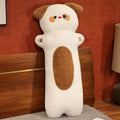 Axyaa Cartoon Dog Long Strip Pillow - Fun Bedroom Decor for Girls, Kids, and Men