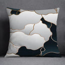 Axyaa Geometric Flower Collection Office Cushion Cover in Home Decor Pattern