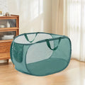 Axyaa Foldable Mesh Laundry Hamper with Handles: Versatile Storage Bag for Multiple Rooms