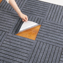 Axyaa Soft Carpet Floor Tiles, 12" X12" Self-Adhesive Peel and Stick DIY Tiles