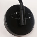 Axyaa Acrylic Iron LED Wall Lamp Up Down Rotate Black Stair Light