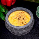 Axya Stone Pot: Natural Rough Stone Pot for Korean Cuisine and Stone Pot Rice Mixing