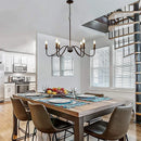 Axya Retro Pendant Chandelier Light for Living Room, Kitchen, Bedroom, and Study