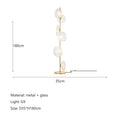 Modern Nordic Glass LED Floor Lamp by Axyaa - Elegant Lighting for Living Room and Bedroom