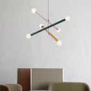 Axyaa Macaron Color Pendant Light: Modern, Personalized LED for Bedroom, Living Room, Dining, Bar