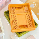 Axyaa Portable Folding Storage Basket: Organize Books, Cosmetics & More!